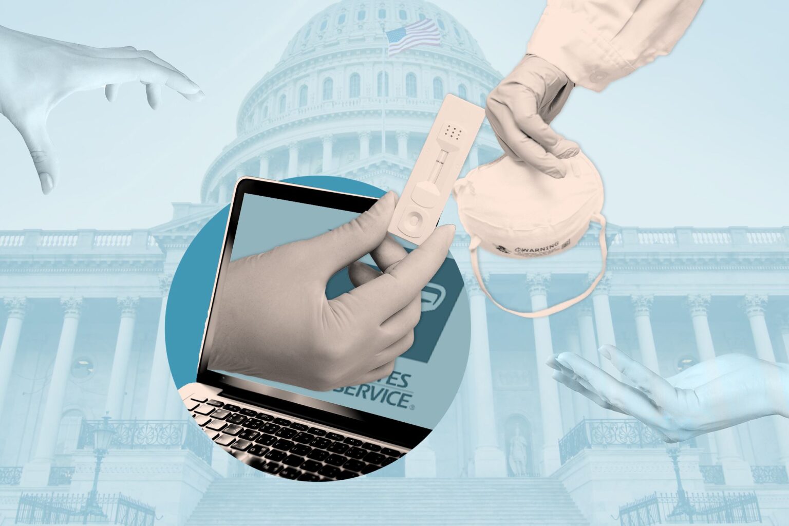 Comment obtenir gratuitement des masques N95 et des tests COVID à domicile du gouvernement