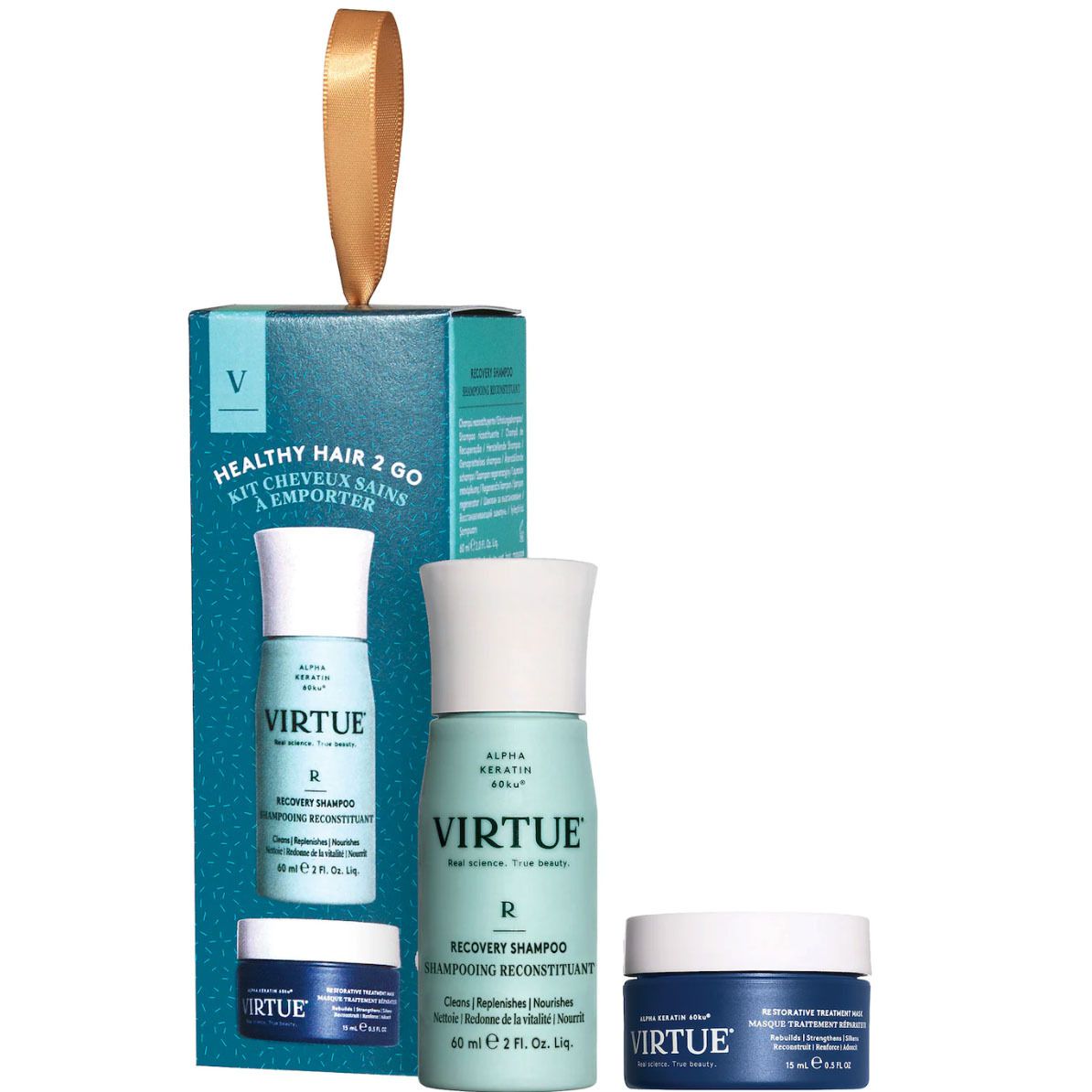 Coffret cadeau Virtue Mini Healthy Hair To Go
