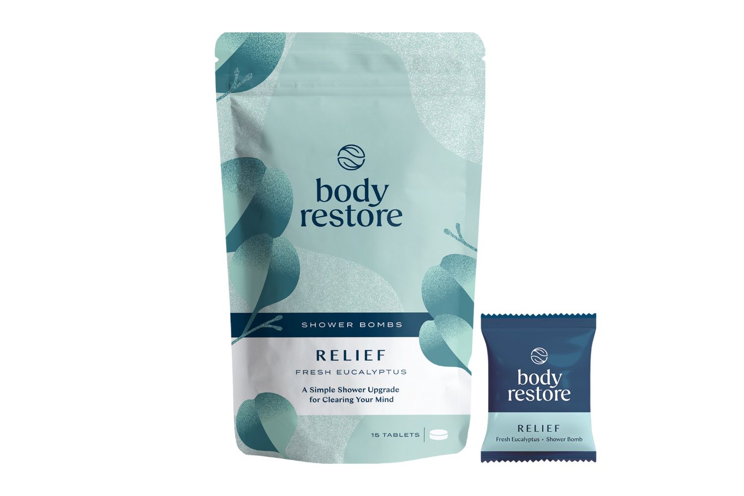 Bombes de douche à l'eucalyptus