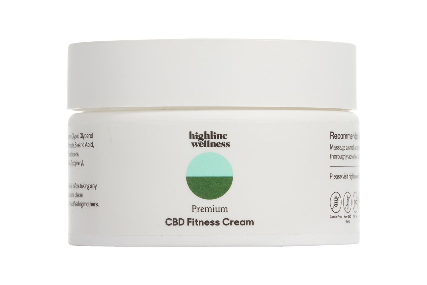 Crème Fitness CBD HIGHLINE WELLNESS