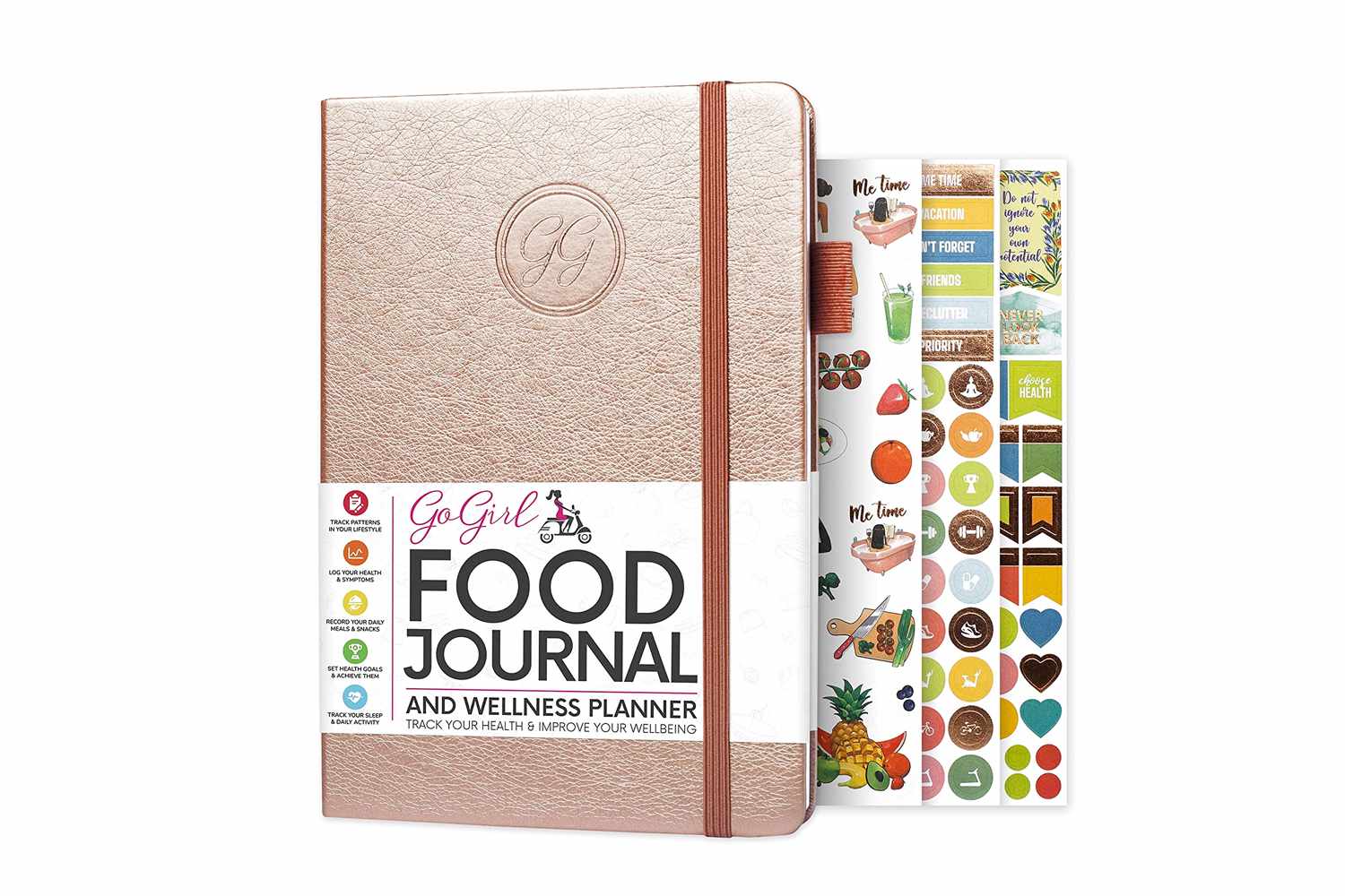 GoGirl Journal alimentaire et planificateur de bien-être