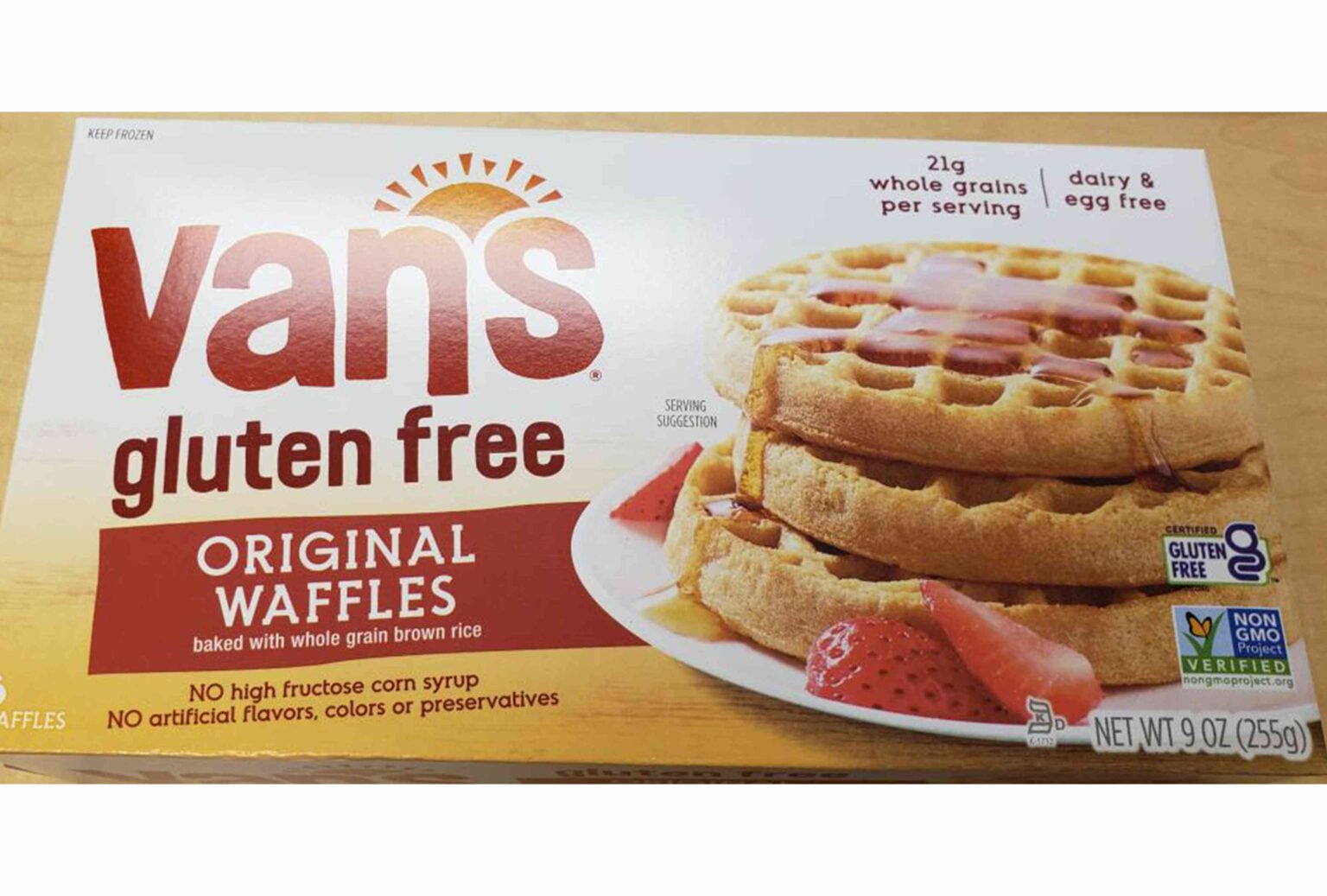 Rappel des gaufres sans gluten de Van : la FDA déclare que le produit pourrait poser un risque grave d’allergie Rappel des gaufres sans gluten de Van : la FDA déclare que le produit pourrait poser un risque grave d'allergie