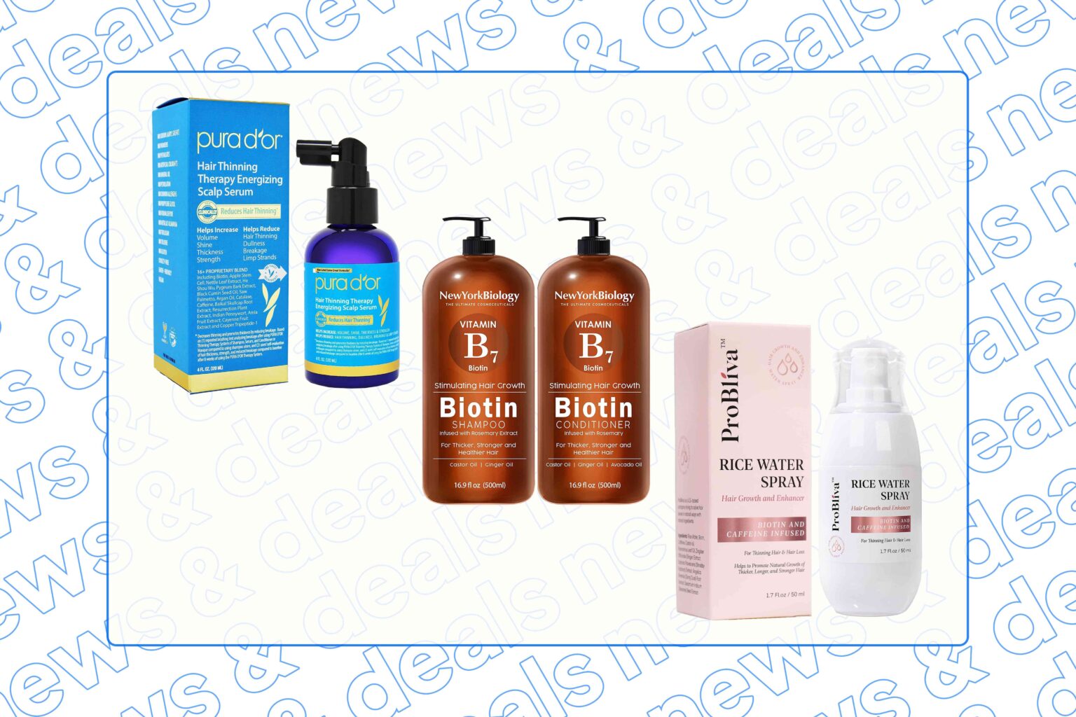 Les 7 meilleures offres sur les sérums, shampoings et produits pour la croissance des cheveux des Prime Big Deal Days