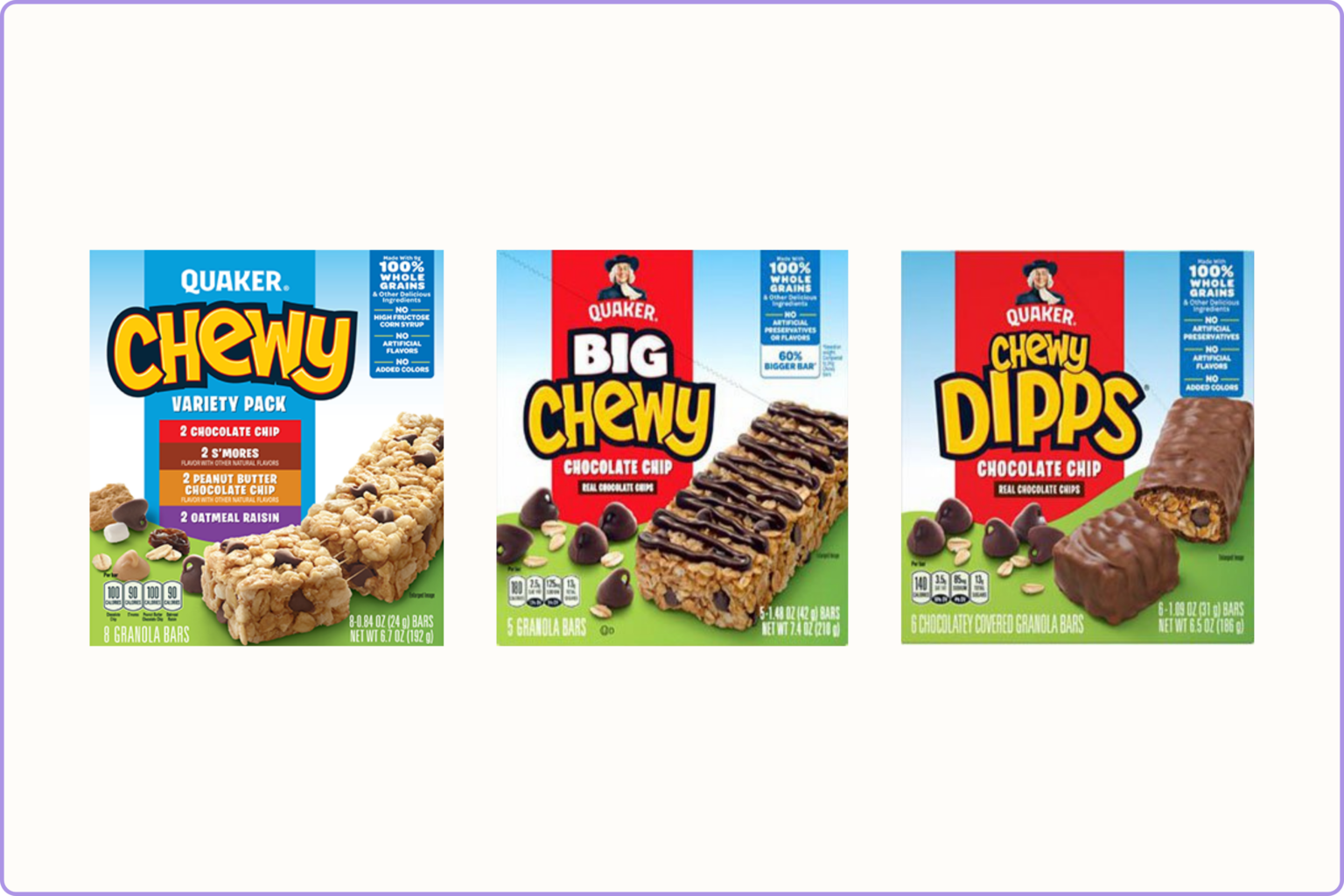 Rappel de la FDA : barres granola Quaker et les céréales pourraient être contaminées par la salmonelle