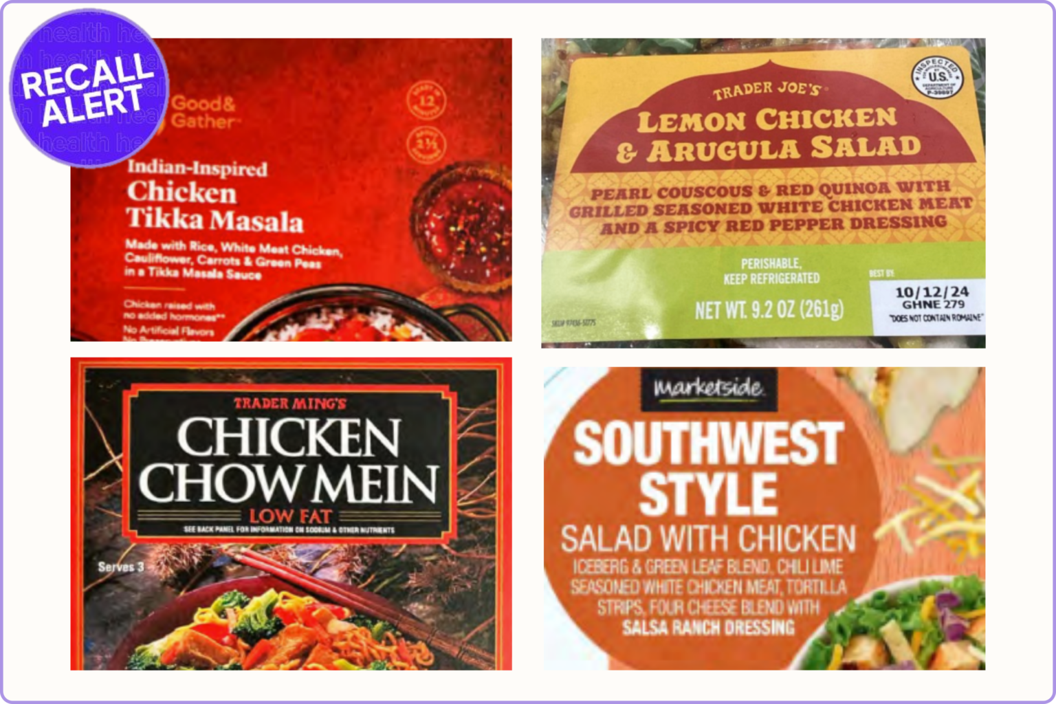 Le rappel de viande BrucePac atteint 12 millions de livres ; Affecte les aliments de Walmart, Trader Joe's et plus encore