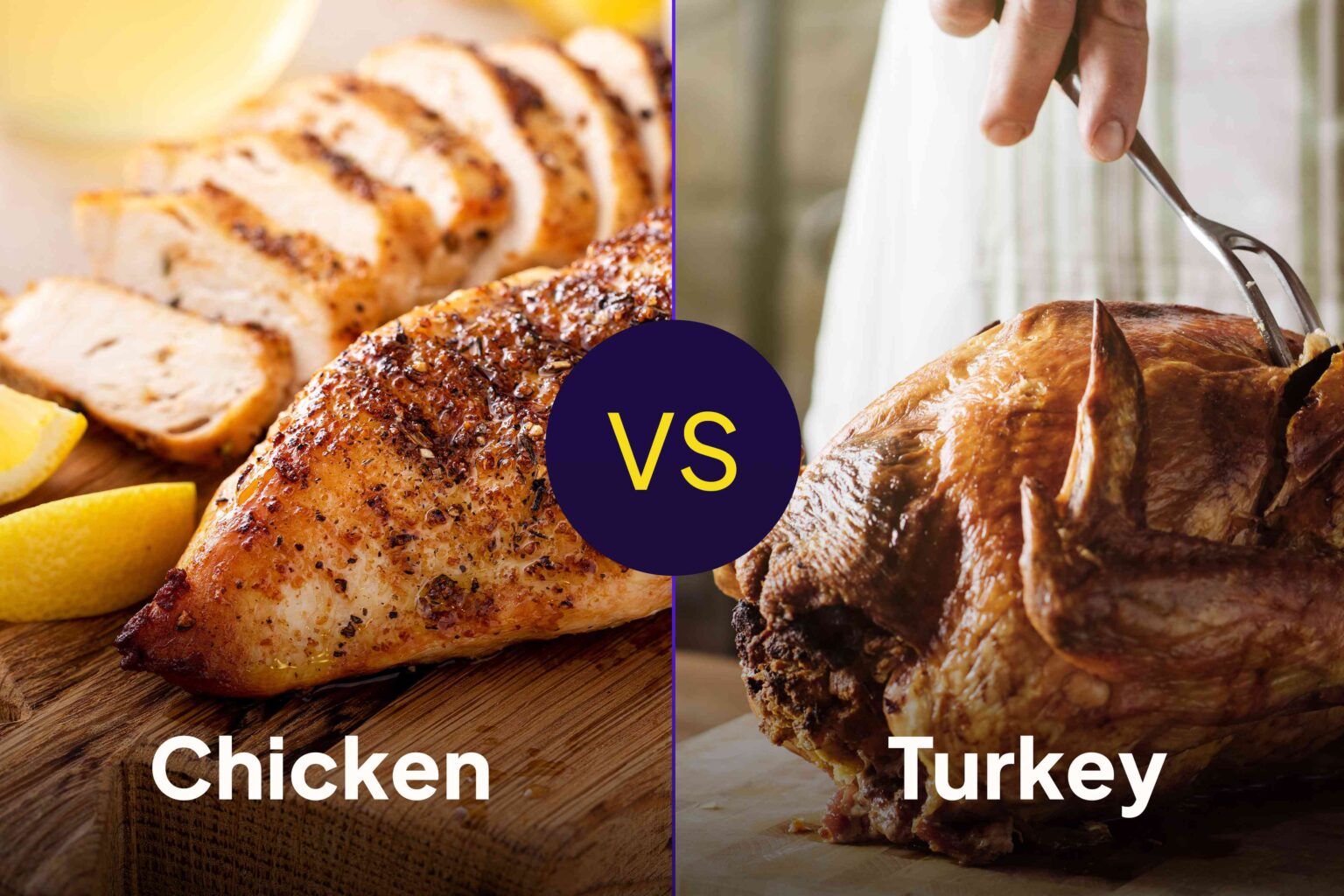 Poulet vs Turquie: Quelle protéine maigre est plus saine?