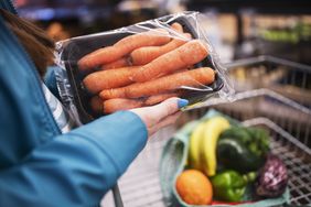 faire du shopping pour les carottes