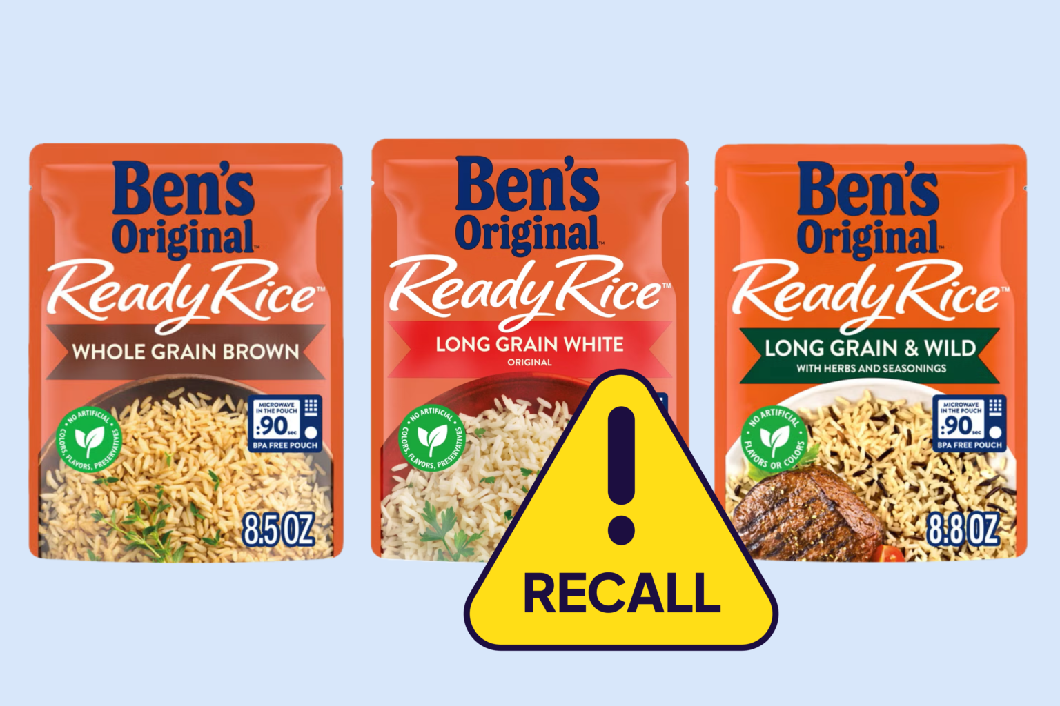 Rappel de Ben's Original Rice : alerte nationale concernant des pierres potentielles dans des emballages Rappel de Ben's Original Rice : alerte nationale concernant des pierres potentielles dans des emballages
