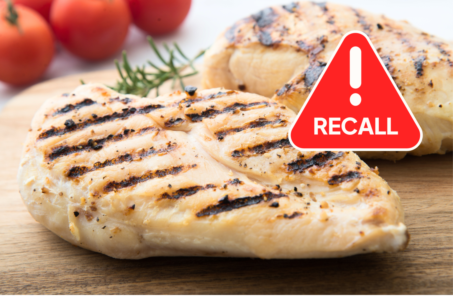 L'USDA annonce le rappel de poitrines de poulet vendues dans 7 États en raison du risque lié à la listeria