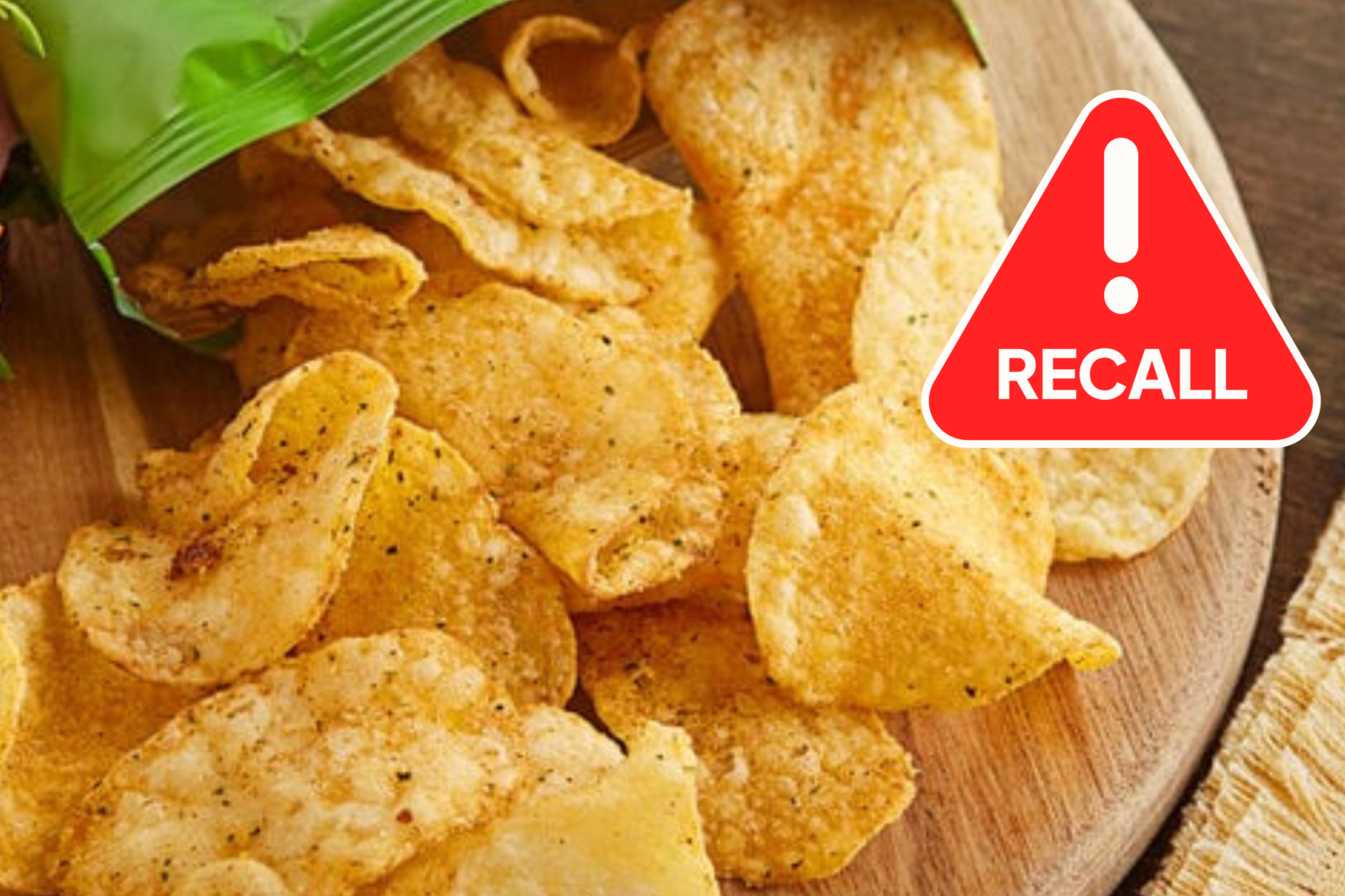 Frito-Lay rappelle des chips dans six États en raison d'une confusion dans l'emballage