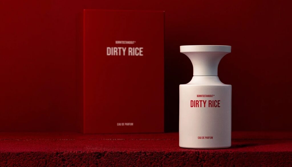 BornToStandOut dévoile Dirty Rice, la nouvelle création parfumée de niche d'Olivier Cresp
