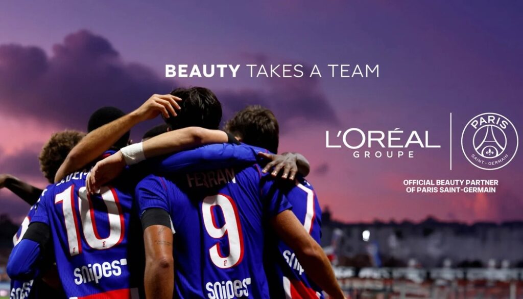 Football et beauté : L'Oréal entre dans l'arène du sponsoring du Paris Saint-Germain